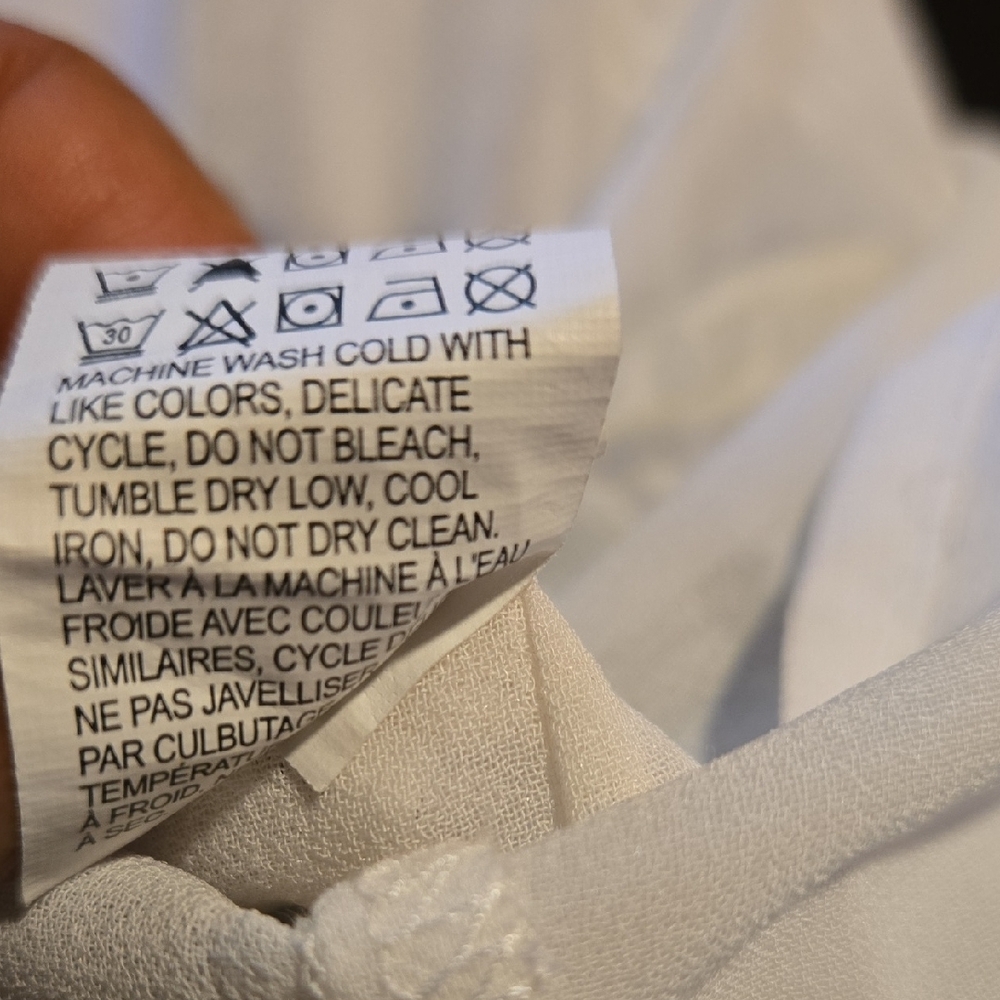 Lucky Brand Blue and White Sleeveless Maxi Dress #864 - Picture 9 of 9